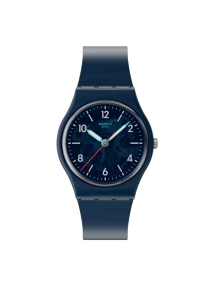OROLOGIO UOMO TIME TO TEAL SOLO TEMPO BLU SWATCH
