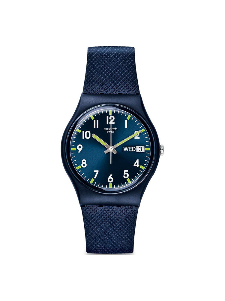 OROLOGIO UNISEX SOLO TEMPO SIR BLUE IN SILICONE SWATCH