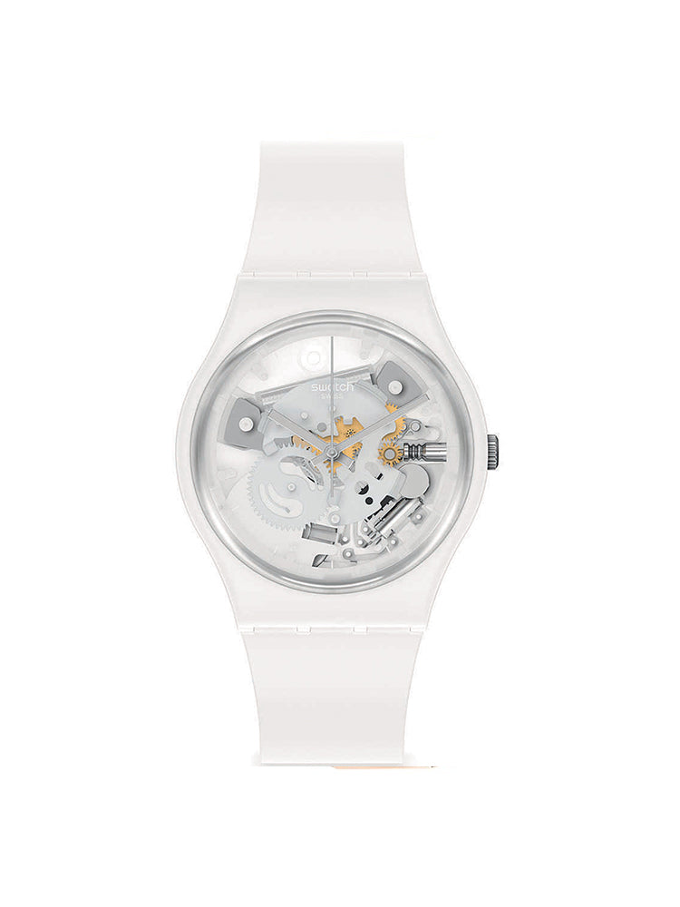 OROLOGIO DONNA SOLO TEMPO SPOT TIME WHITE IN SILICONE SWATCH