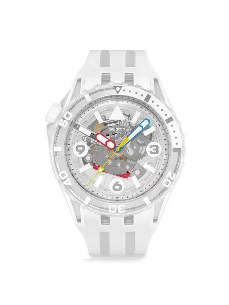 OROLOGIO SCUBAQUA AURELIA AURITA TRASPARENTE SWATCH
