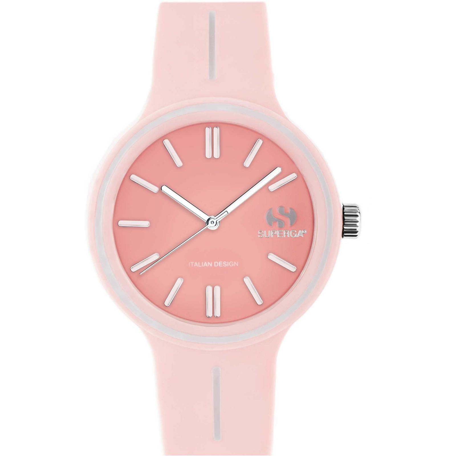 OROLOGIO RAGAZZA SOLO TEMPO ARANCIO CHIARO SUPERGA