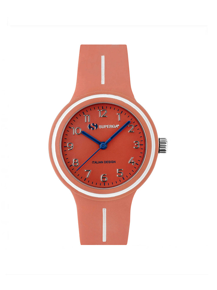 OROLOGIO UNISEX SOLO TEMPO ARANCIO SUPERGA