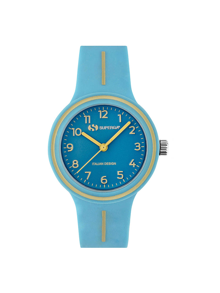 OROLOGIO BAMBINO SOLO TEMPO AZZURRO CHIARO SUPERGA