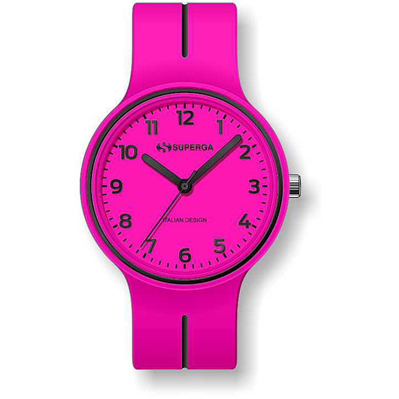 OROLOGIO BAMBINA SOLO TEMPO FUCSIA FLUO SUPERGA