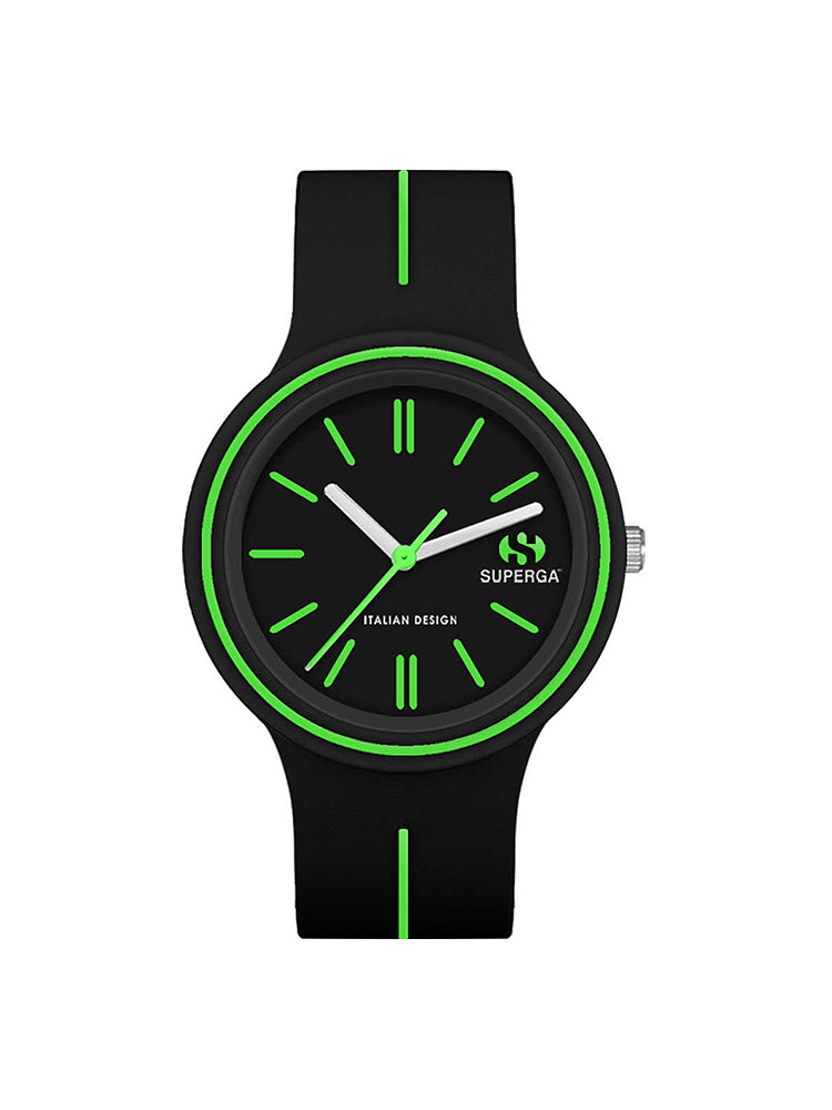 OROLOGIO RAGAZZO SOLO TEMPO NERO SUPERGA