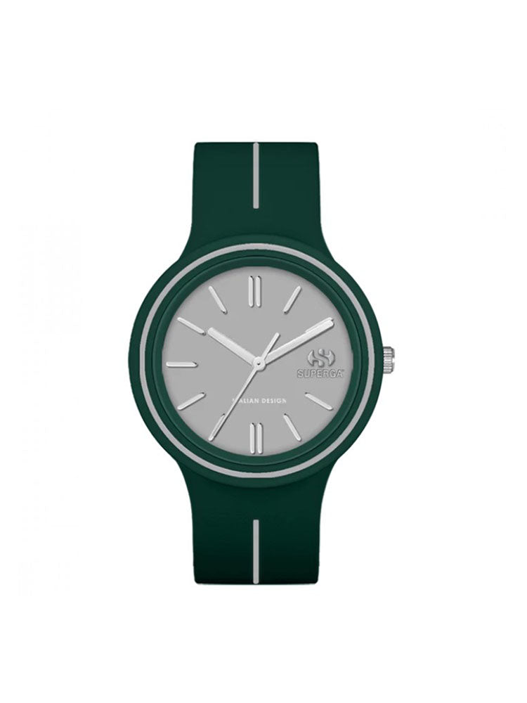 OROLOGIO UNISEX SOLO TEMPO COLORFUL VERDE LARGE SUPERGA