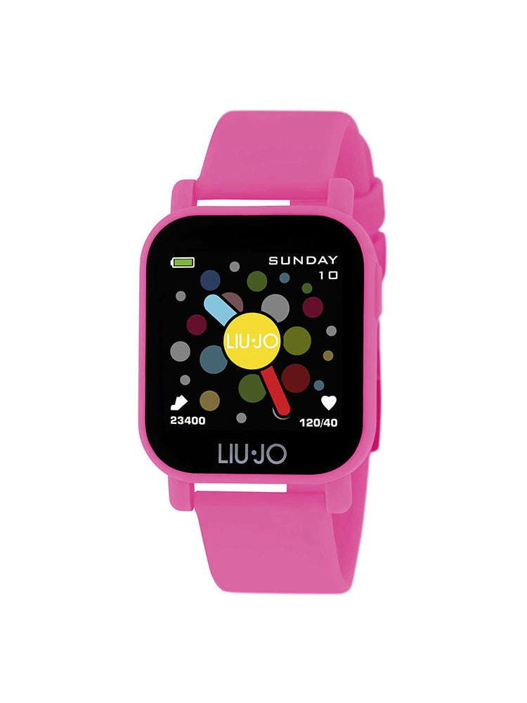 SMARTWATCH UNISEX TEEN, CINTURINO IN SILICONE FUCSIA LIU JO