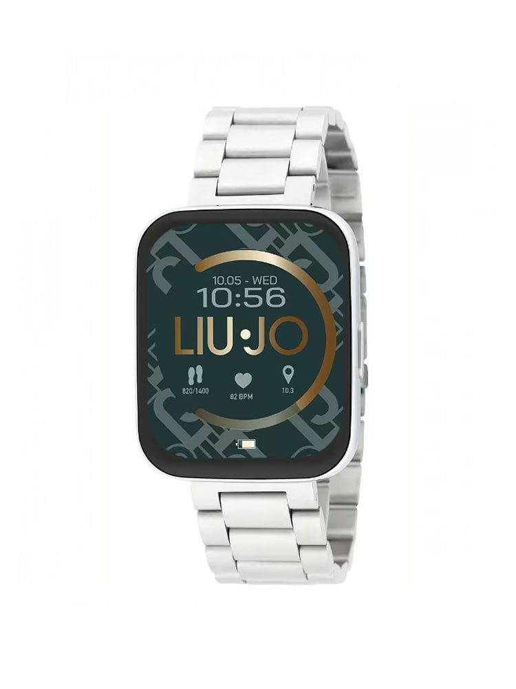 OROLOGIO UNISEX SMARTWATCH VOICE SLIM SOLID IN ACCIAIO LIU JO