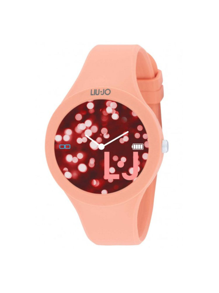 OROLOGIO DONNA SMARTWATCH VOICE PAINT IN SILICONE ARANCIONE LIU JO