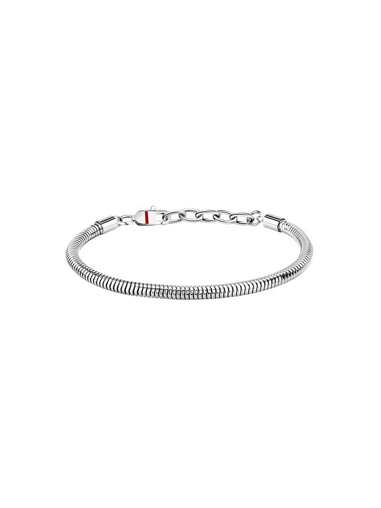 BRACCIALE UOMO BASIC IN ACCIAIO CON CHIUSURA A MOSCHETTORE SECTOR