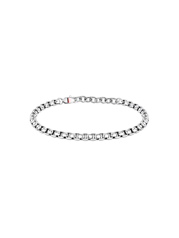 BRACCIALE UOMO A CATENA BASIC IN ACCIAIO SILVER SECTOR