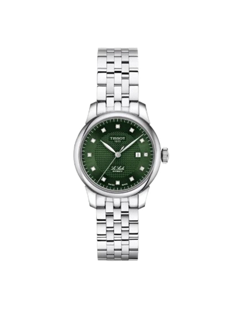 OROLOGIO DONNA LE LOCLE AUTOMATICO CON QUADRANTE VERDE TISSOT