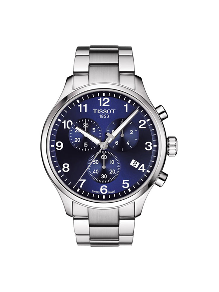 OROLOGIO UOMO CHRONO XL CLASSIC STEEL BLU TISSOT