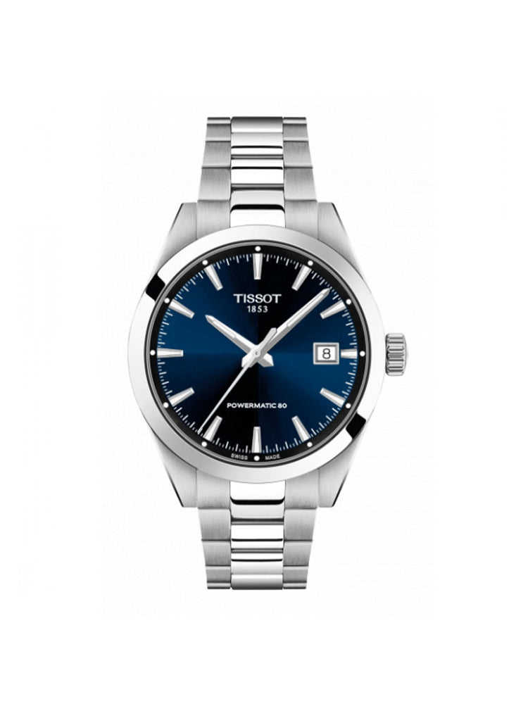 OROLOGIO UOMO GENTLEMAN AUTMATICO 38 MM CON QUADRANTE BLU TISSOT