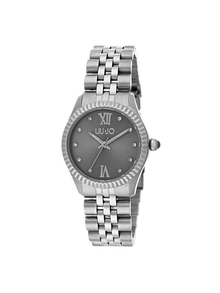 OROLOGIO DONNA SOLO TEMPO TINY NERO IN ACCIAIO NERO LIU JO
