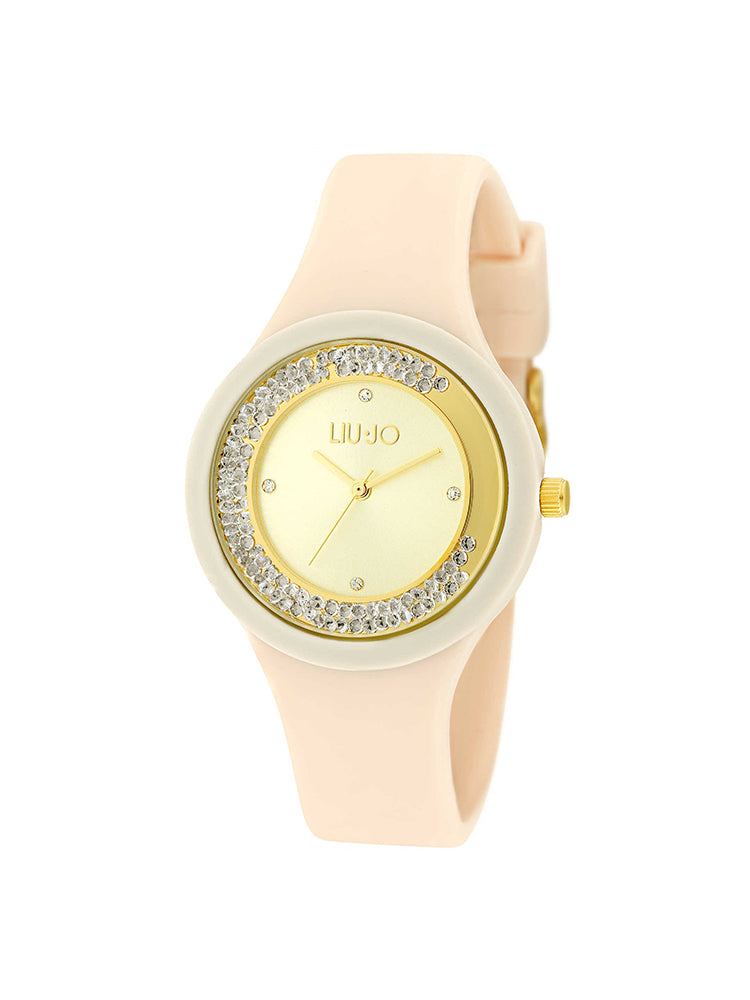 OROLOGIO DONNA SOLO TEMPO DANCING SPORT ROSA PALLIDO GOLD LIU JO