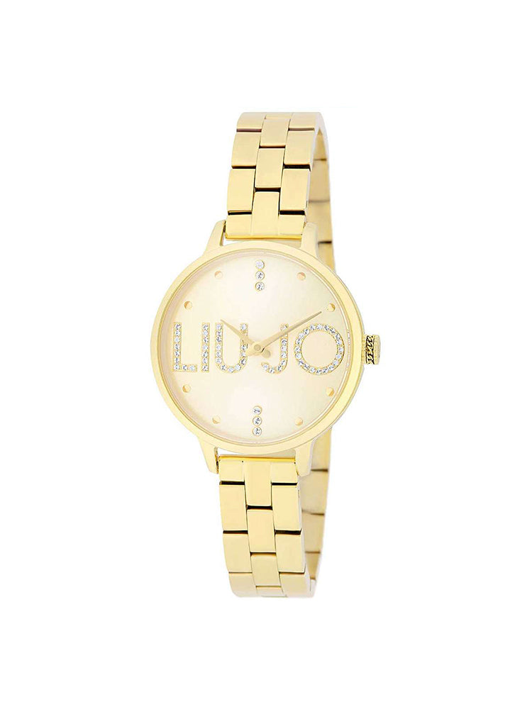 OROLOGIO DONNA COUPLE PLUS IN ACCIAIO DORATO LIU JO