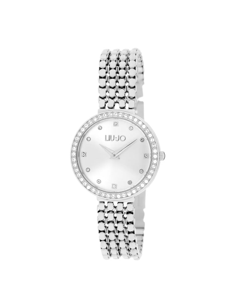 OROLOGIO DONNA CHAIN IN ACCIAIO E QUADRANTE SILVER LIU JO