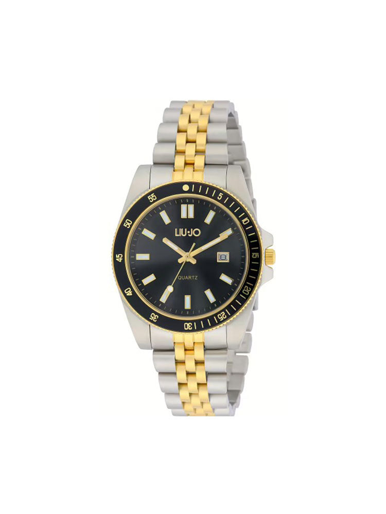 OROLOGIO UOMO SOLO TEMPO COMPANY ACCIAIO BICOLORE LIU JO