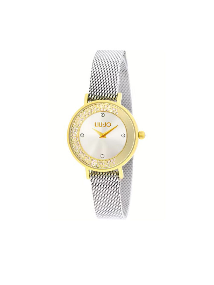 OROLOGIO DONNA SOLO TEMPO MINI DANCING SLIM ACCIAIO LIU JO