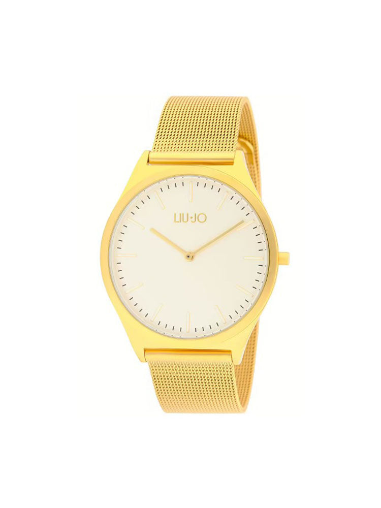 OROLOGIO UOMO SOLO TEMPO BEST DEAL ACCIAIO COLOR ORO LIU JO