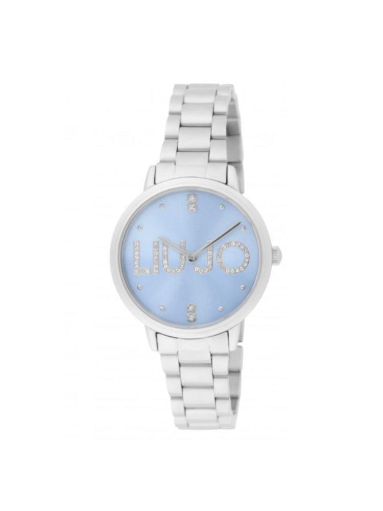 OROLOGIO DONNA SOLO TEMPO IN ACCIAIO CON QUADRANTE AZZURRO LIU JO