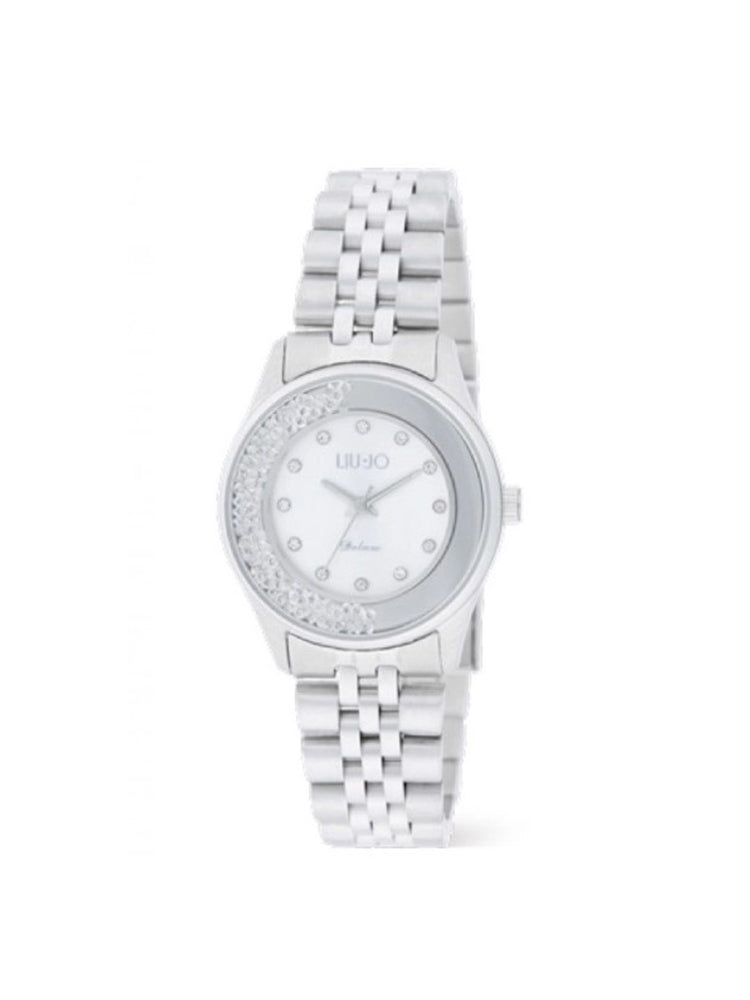 OROLOGIO DONNA IN ACCIAIO SOLO TEMPO CON CRISTALLI DANCING LIU JO