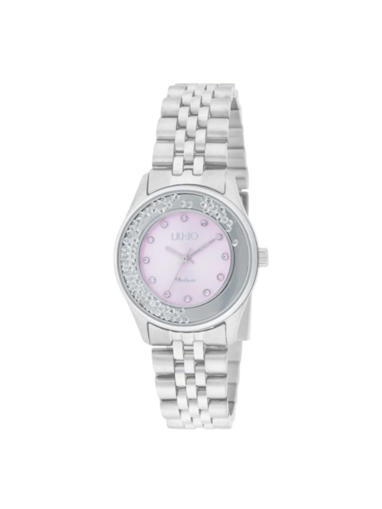 OROLOGIO DONNA IN ACCIAIO CON ZIRCONI BIANCHI DANCING LIU JO