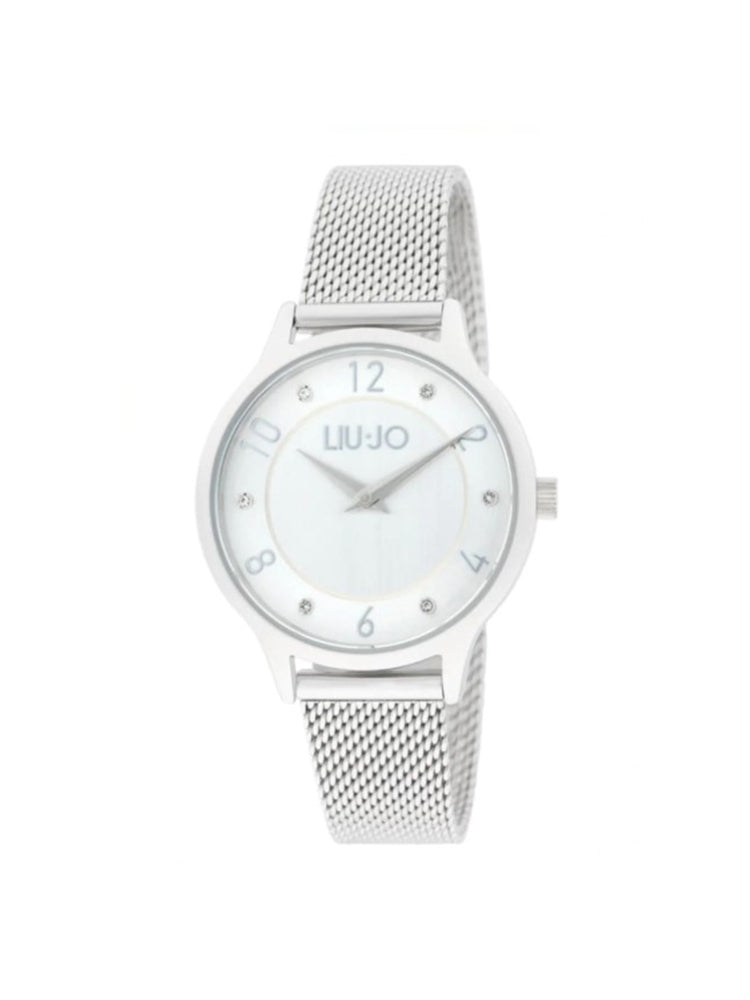 OROLOGIO DONNA SOLO TEMPO CON MAGLIA MILANO ACCIAIO LIU JO