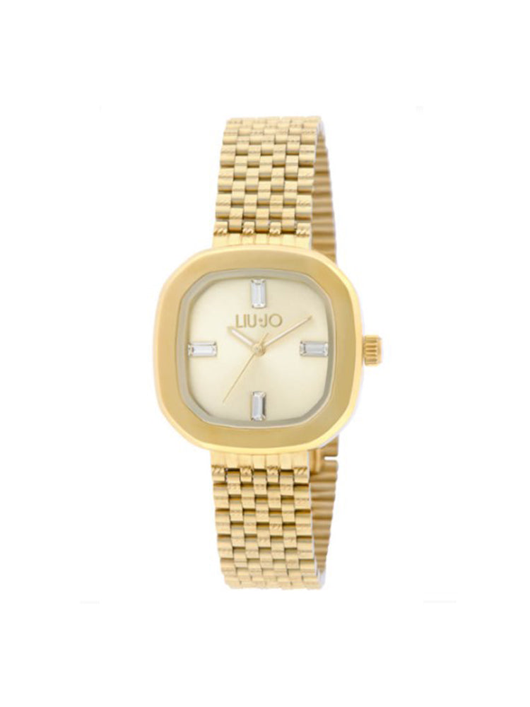 OROLOGIO DONNA ELISON IN ACCIAIO DORATO SOLO TEMPO LIU JO