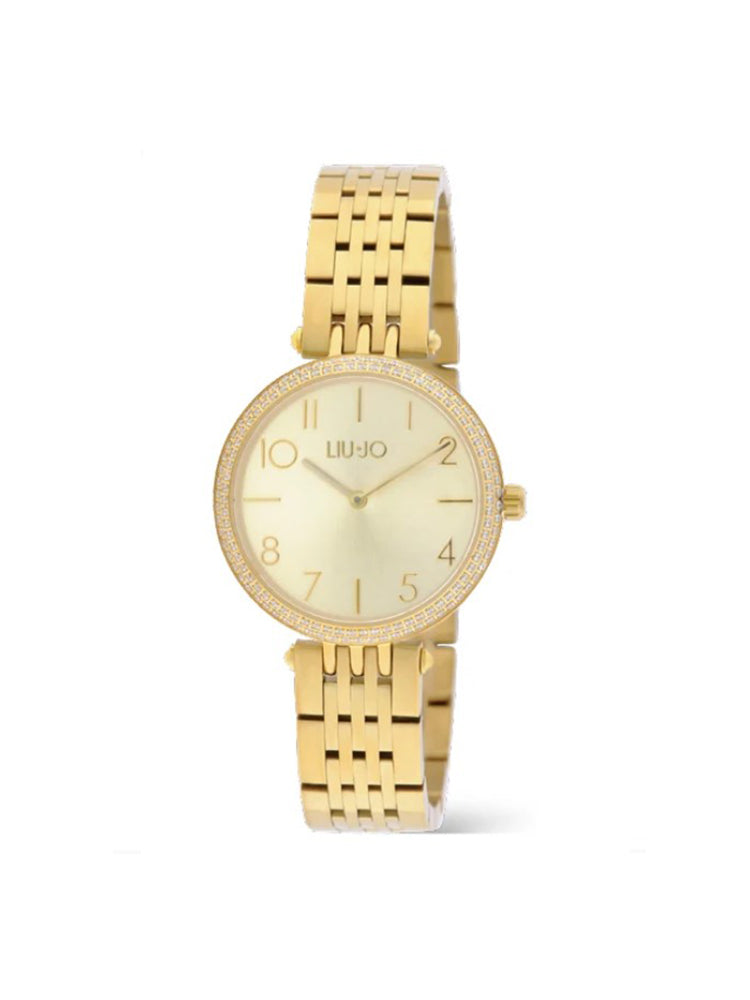 OROLOGIO DONNA DELYA SOLO TEMPO IN ACCIAIO DORATO LIU JO