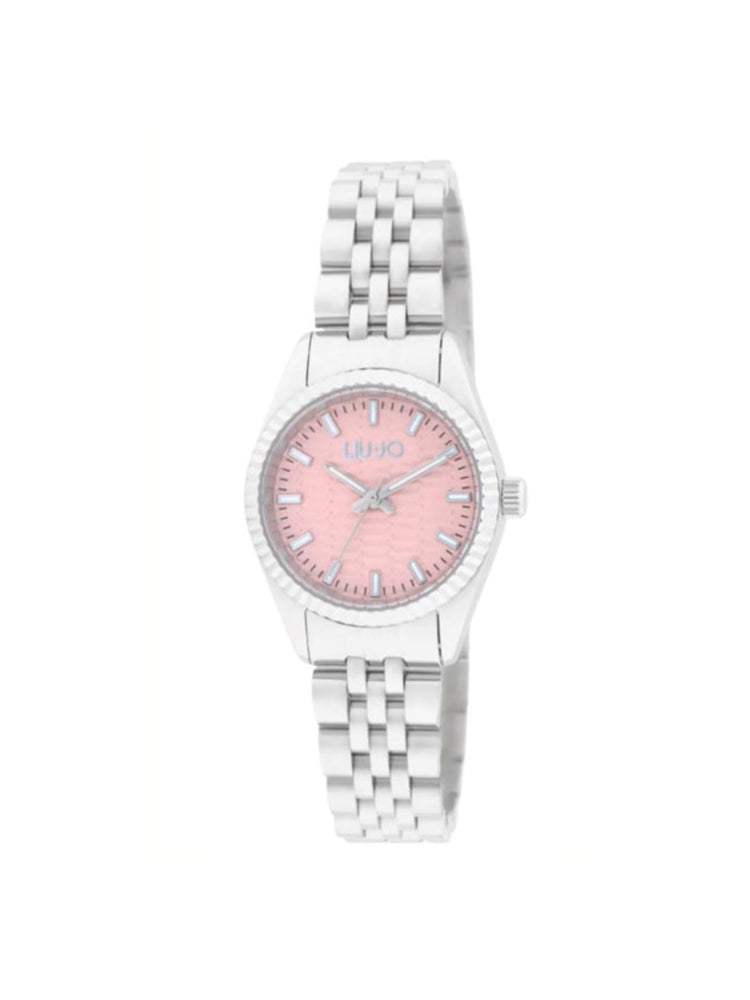 OROLOGIO DONNA SOLO TEMPO CON QUADRANTE ROSA 28 MM LIU JO