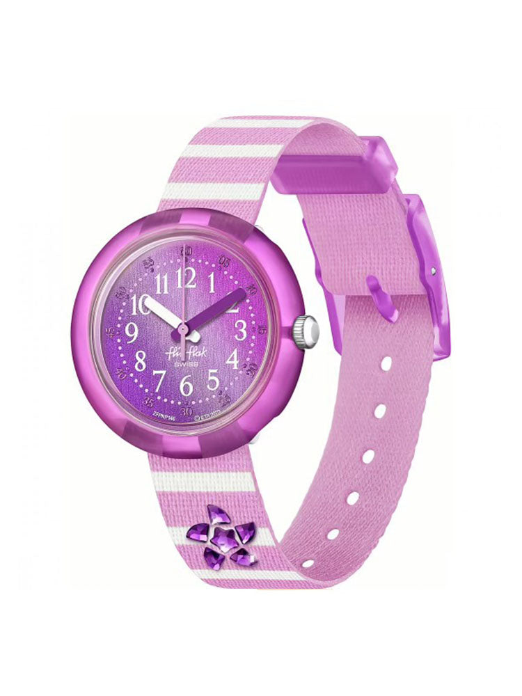 OROLOGIO BAMBINA SOLO TEMPO SHINE BRIGHT FLIK FLAK